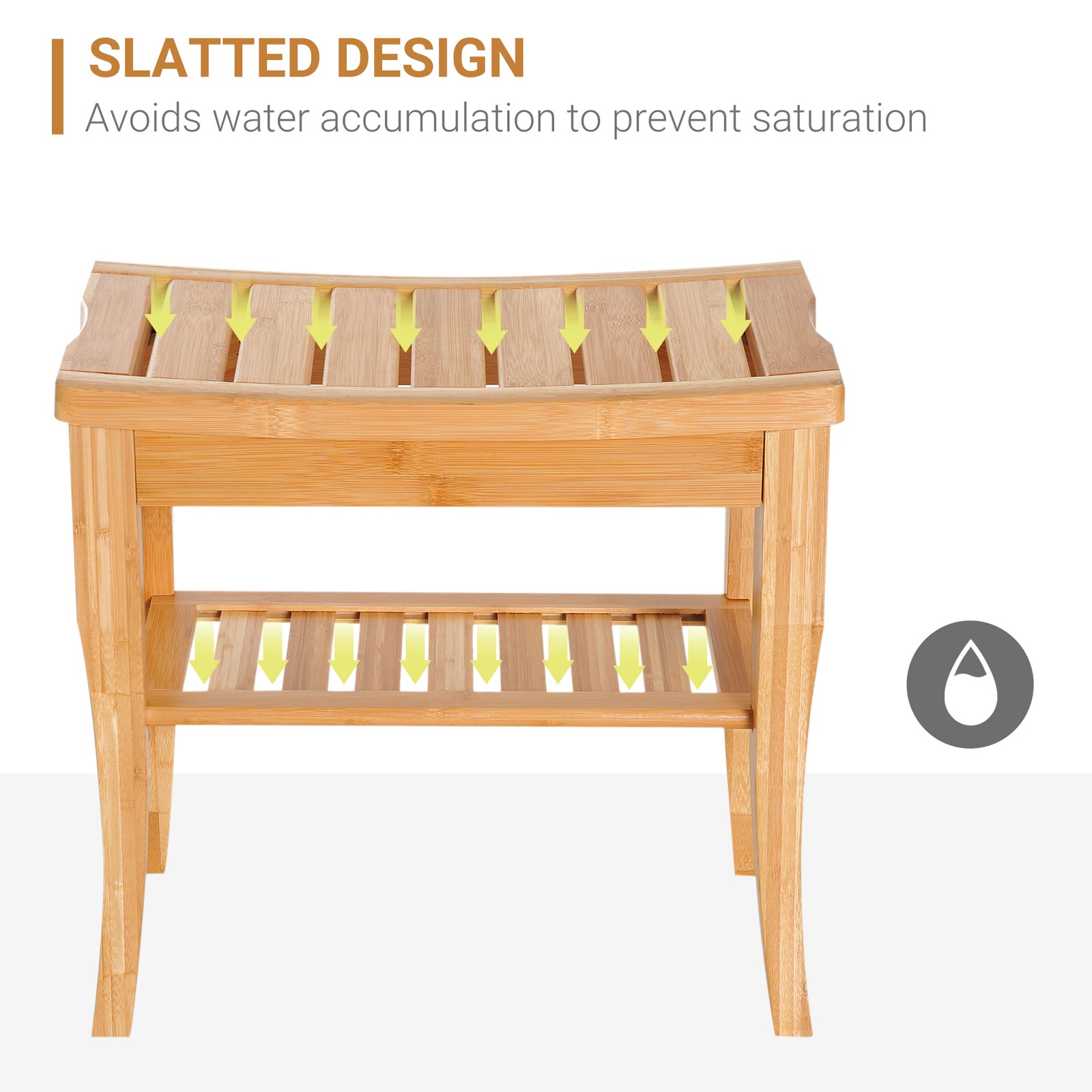 Long Shower Bench Seat