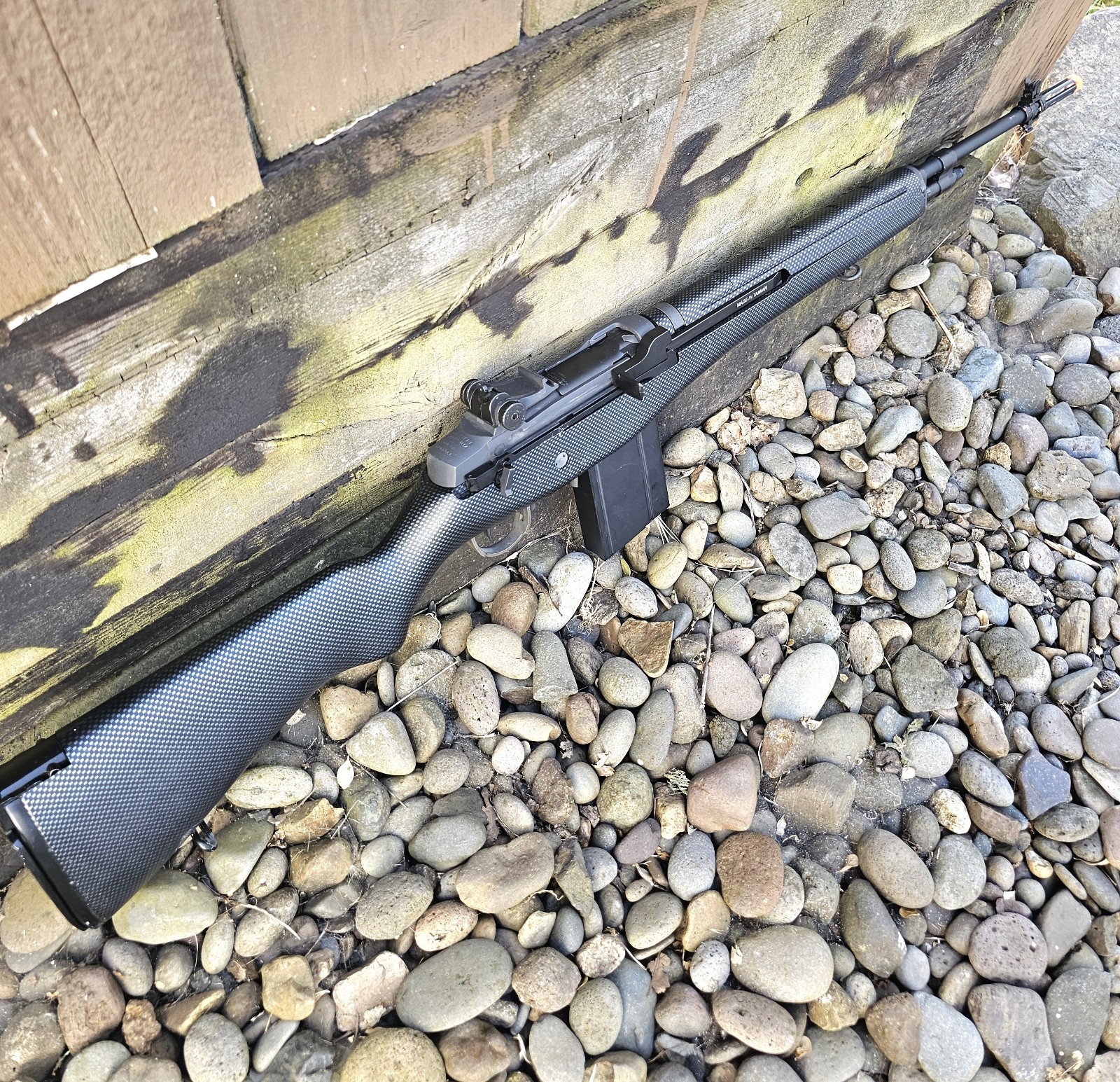 AIRSOFT G&G GR14 M14 "FAUX CARBON FIBER" FULL METAL AEG