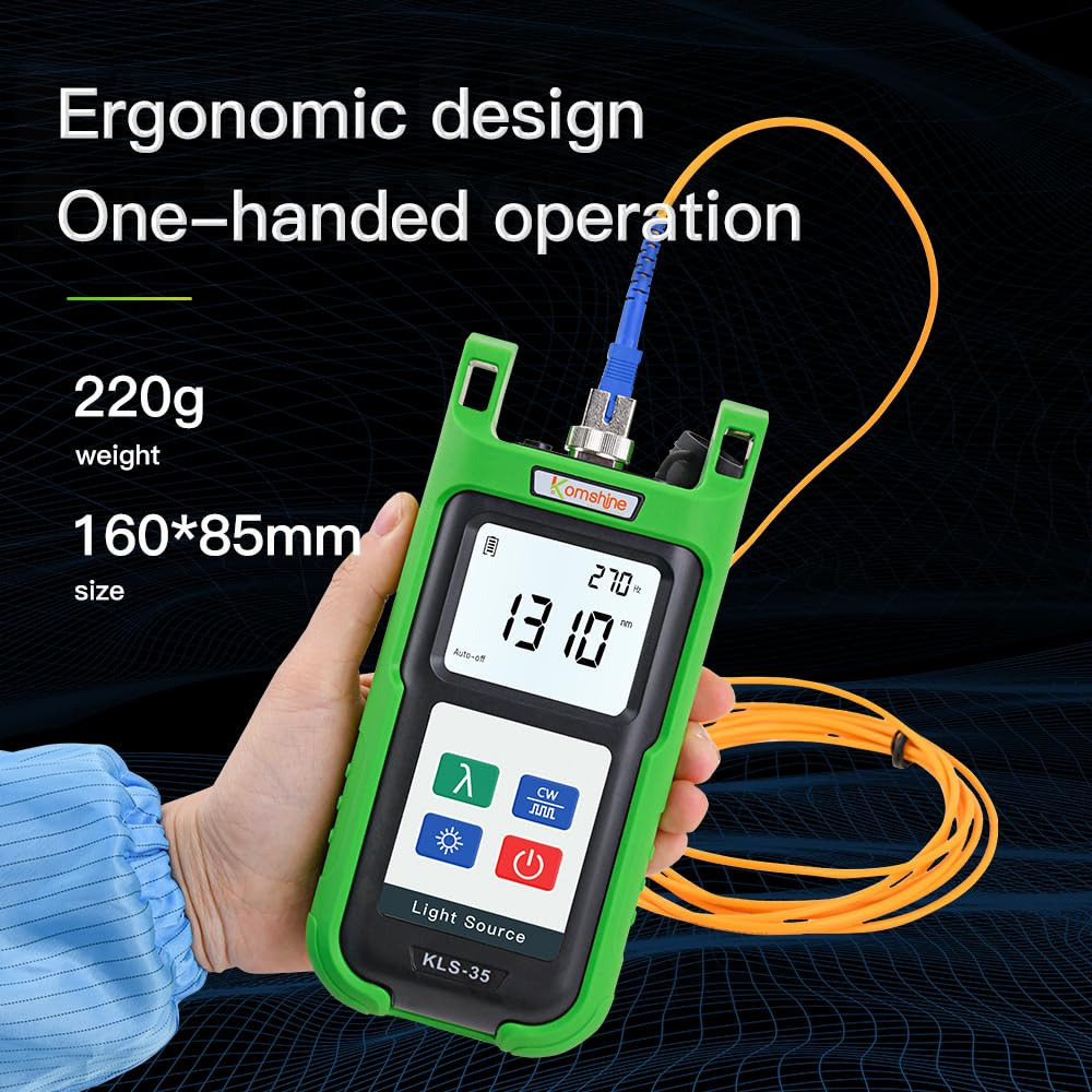 KPM-35 Optical Fiber Power Meter & KLS-35-MS Light Source Combo Kit
