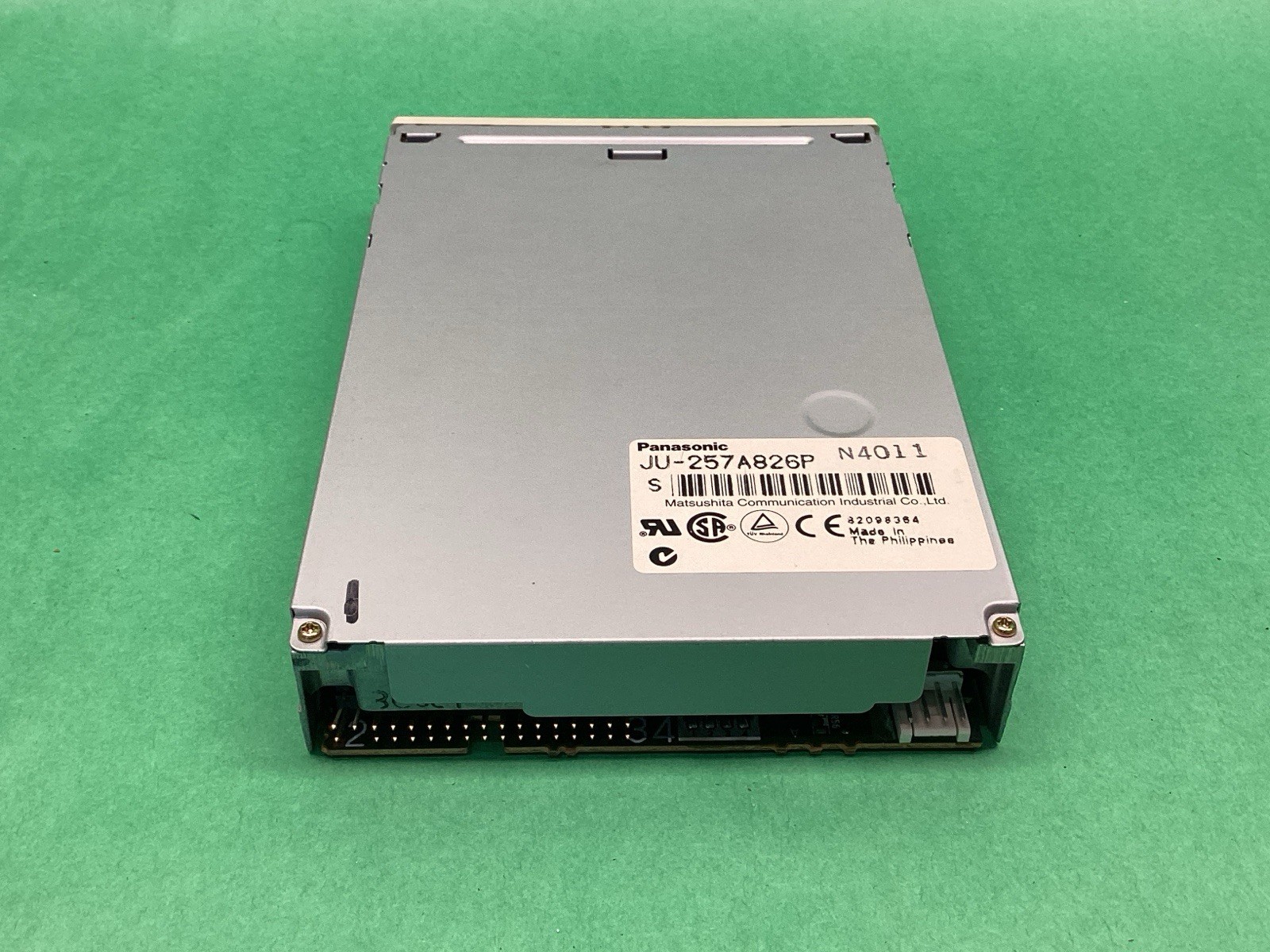 Panasonic JU-257A826P Beige 3.5” Internal Desktop Floppy Disk Drive - UNTESTED