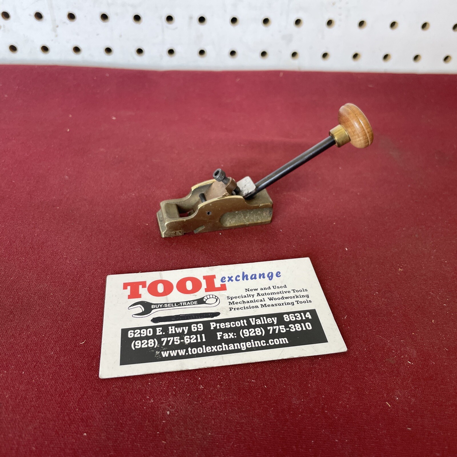 Mini wood planes by Conover Tool Parkman Ohio tail handled Nice!