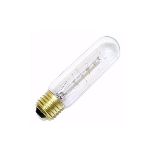 General 18507 - 25T10/BB/277V Clear Tubular Picture Light Bulb