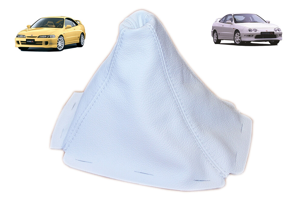 Gear Boot For Honda Integra DC2 1994-2001 White Leather