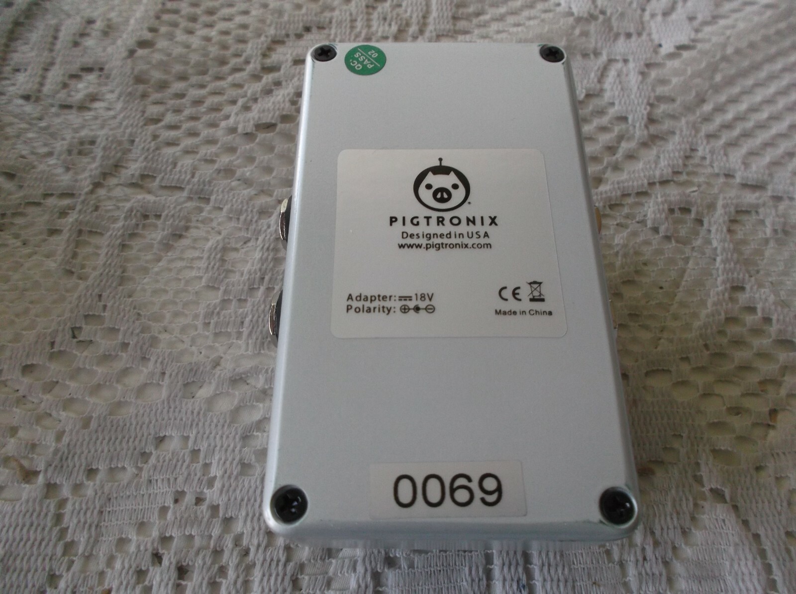 Pigtronix Resotron tracking filter pedal