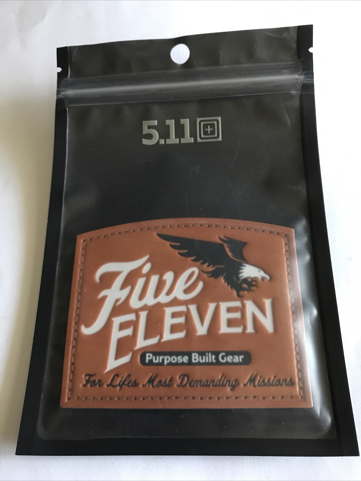 5.11 TACTICAL Morale Patch Leather Soaring Eagle New