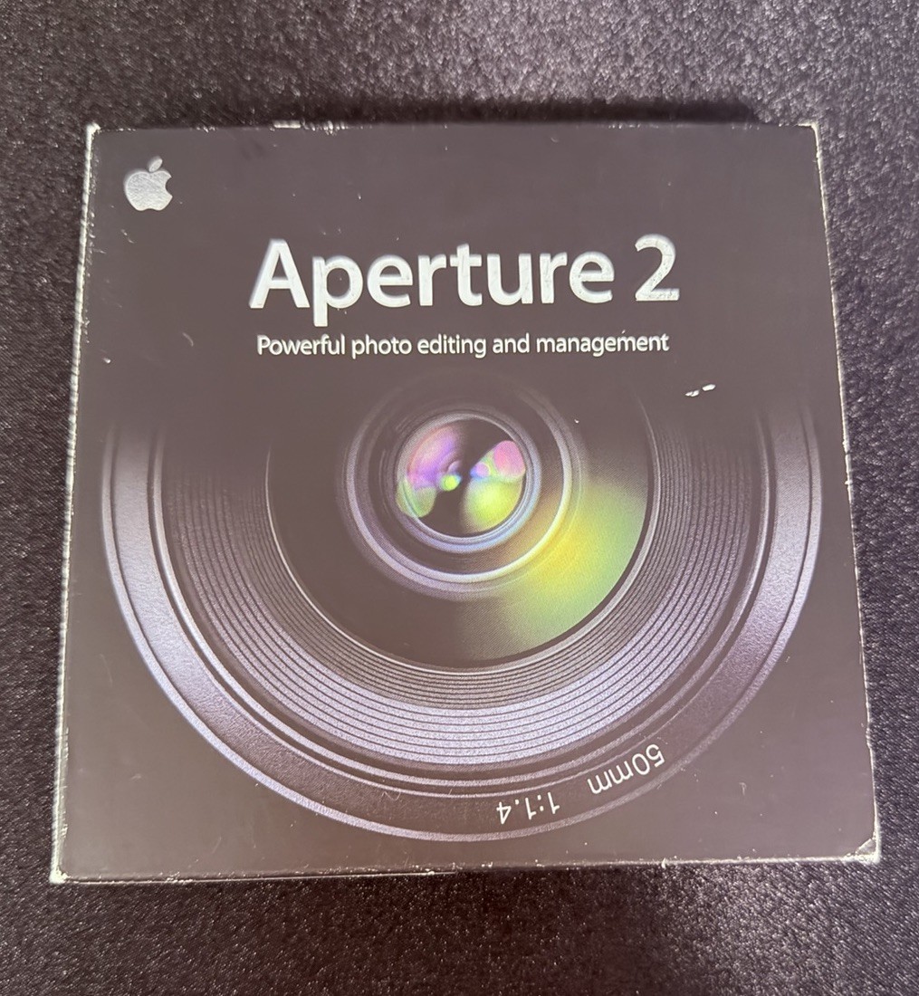 Apple Aperture 2.1.1 Retail / Macintosh Computer Software U.S.