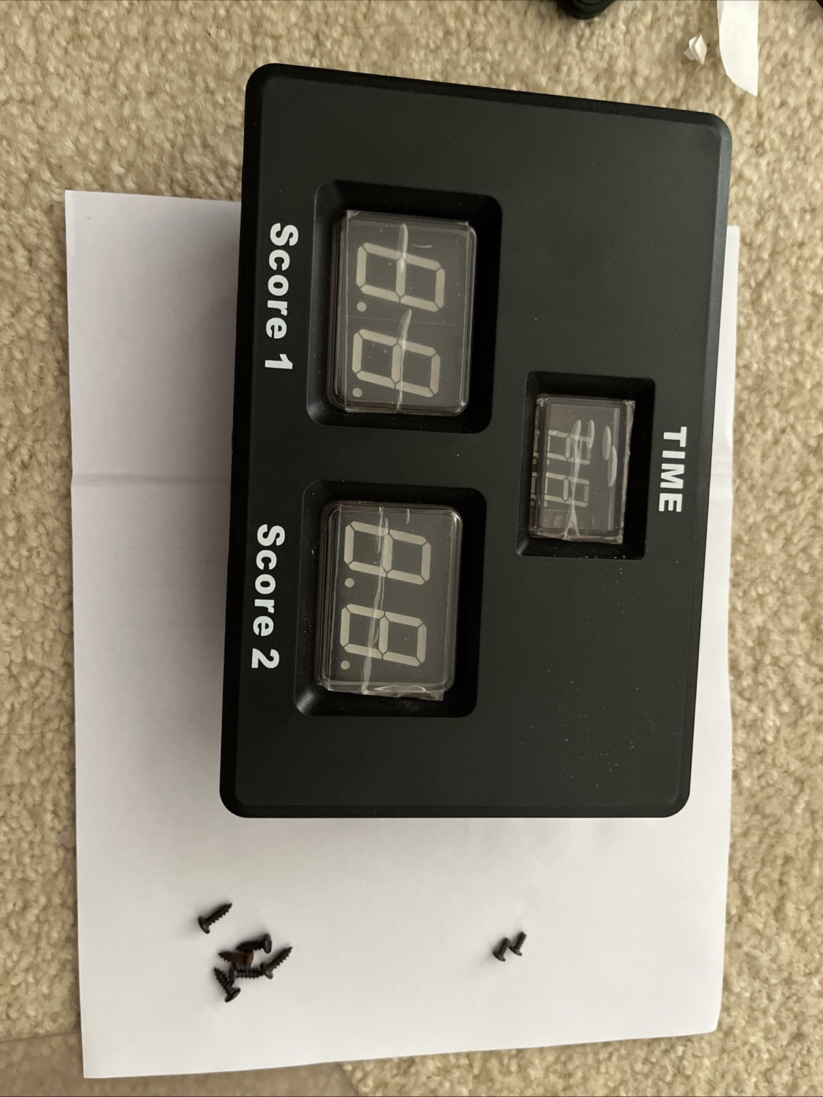Replacement Electronic Scorecard AS IS (Untested)