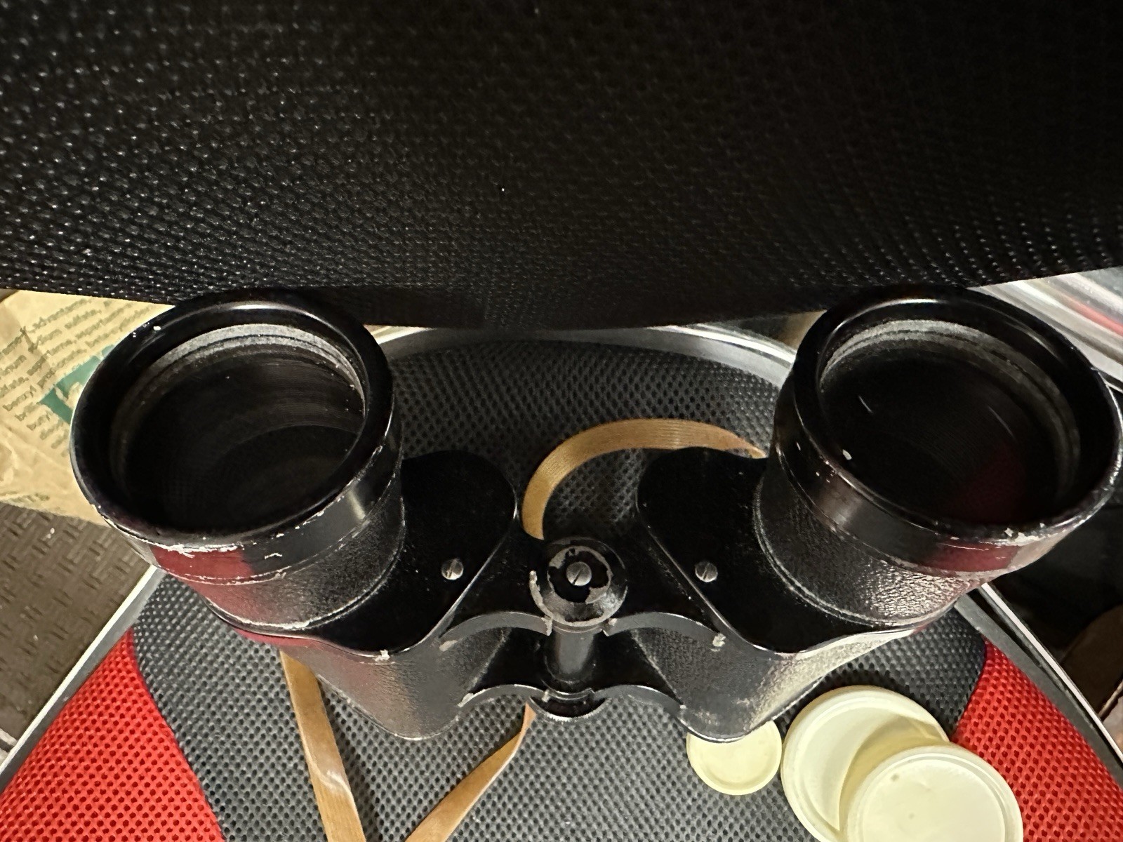 St. Moritz Vintage Binoculars with Strap and Case 7x50