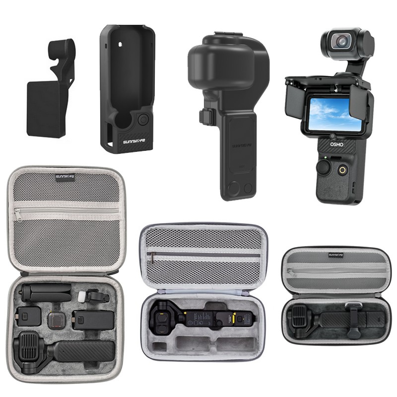 Accessories For DJI Osmo Pocket 4P Camera Bag Carry Case Cover Protector Sunhood