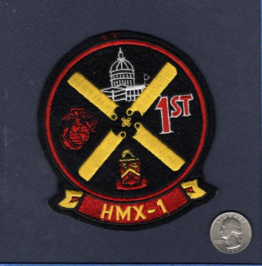 HMX-1 PRESIDENTIAL 1st Helicopter Squadron USMC Jacket Patch