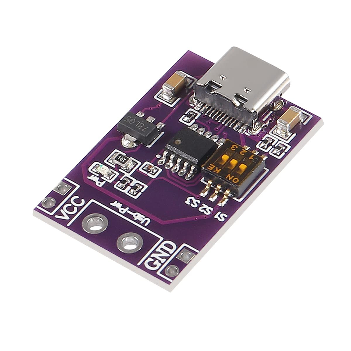 Type-C QC AFC PD2.0/3.0 to DC Fast Charge Trigger Detector USB-PD Module 2-Pack