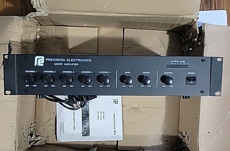 Grommes-Precision GT125C 125-Watt Mixer Amplifier