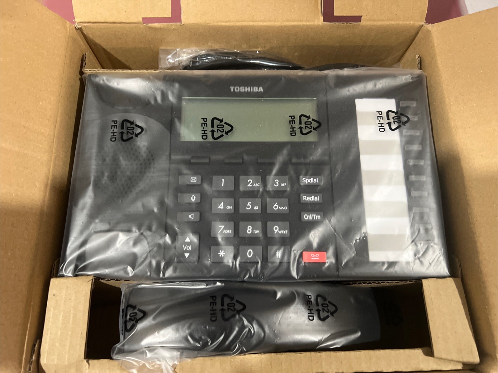 5-PACK Of Toshiba IP5022-SD 10-Button IP display Phone *NEW IN ORIGINAL BOX*