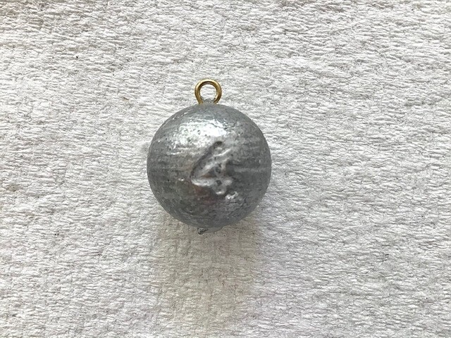 4OZ CANNONBALL SINKERS 10CT LEAD SINKERS FISHING WEIGHTS FREE SHIPPING