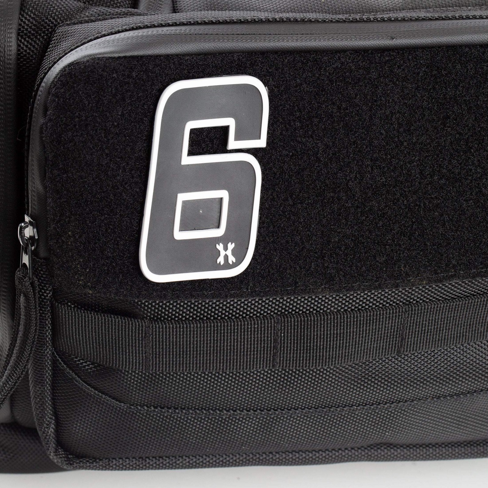 HK Army Rubber Number Patch W/ Hook and Loop - "6"