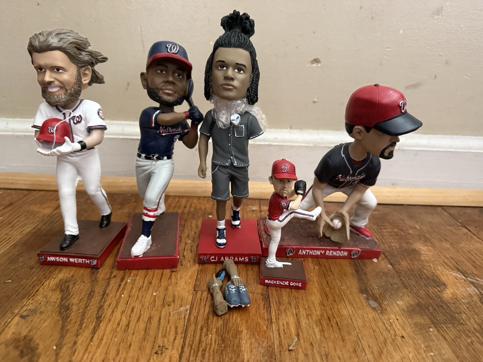 Washington Nationals Bobble Head Lot