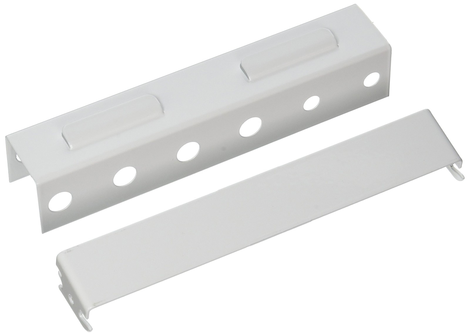 Screwdriver Holder Bracket Slotted Metal Pegboard Accessory Board White