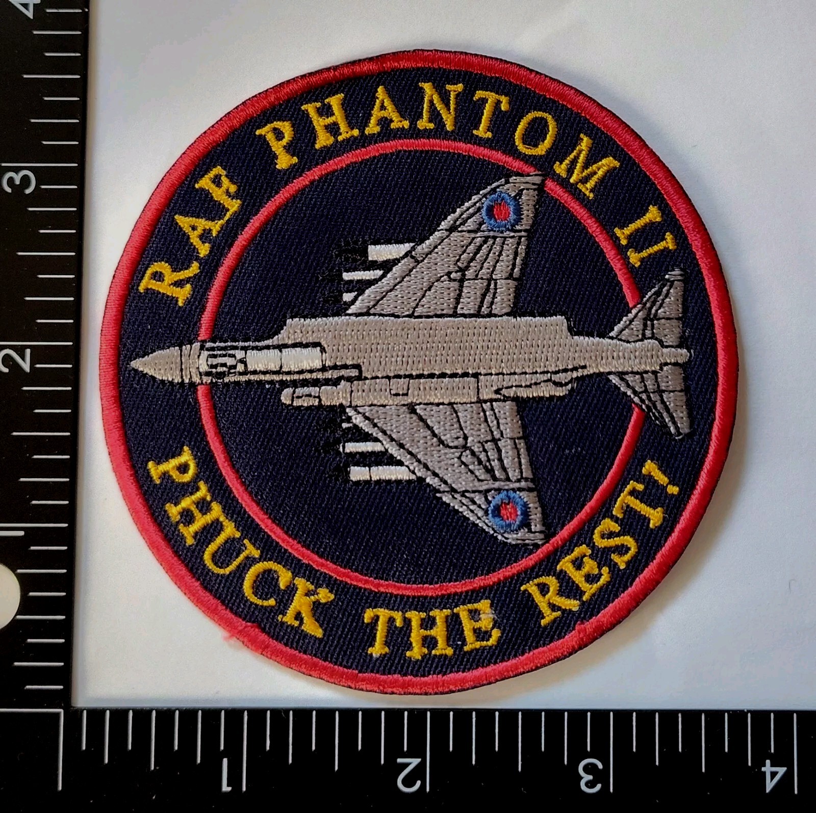 F-4 Phantom Spain Iron On Patch Toreejon AFB Titans Farewell Quality Vantage