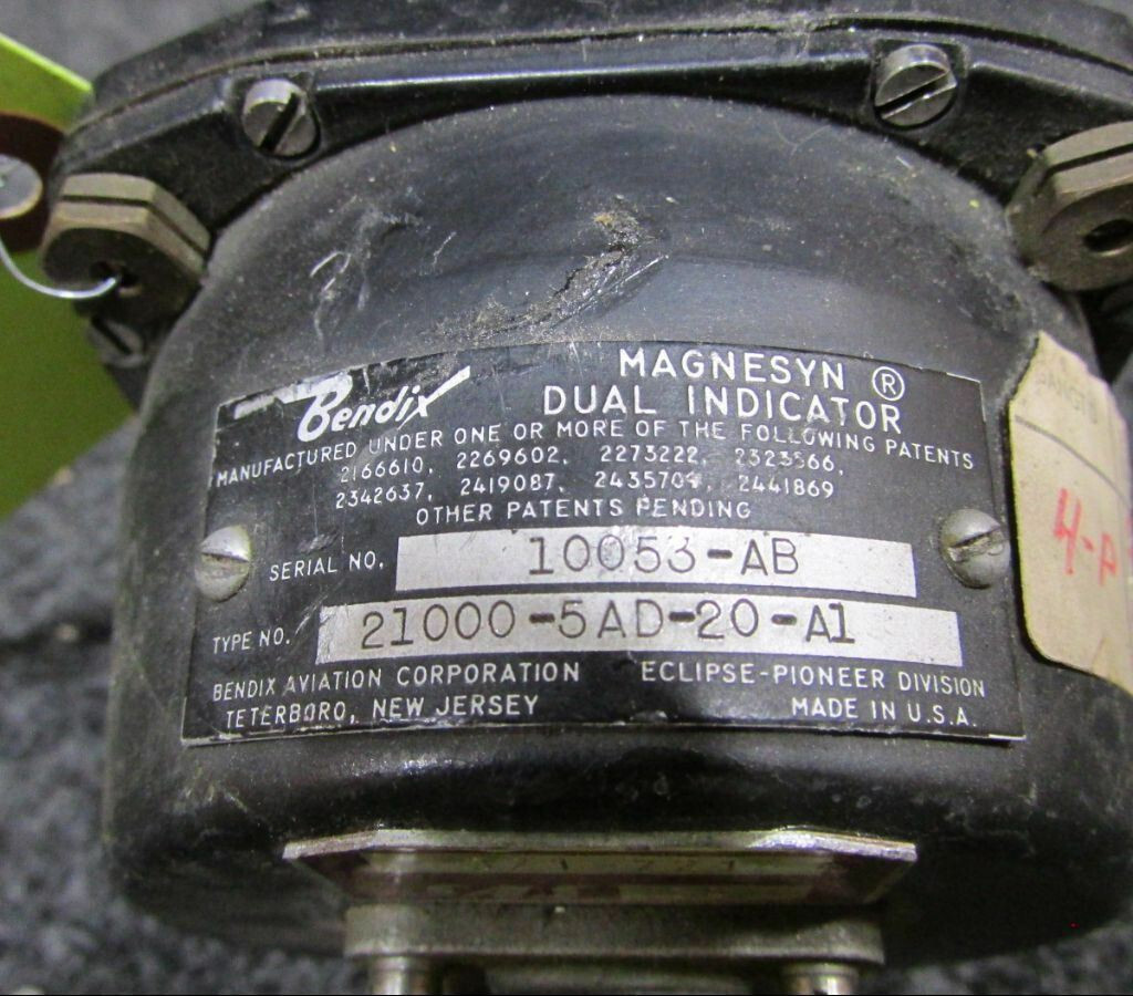 21000-5AD-20-A1 Bendix Dual Fuel Pressure Indicator