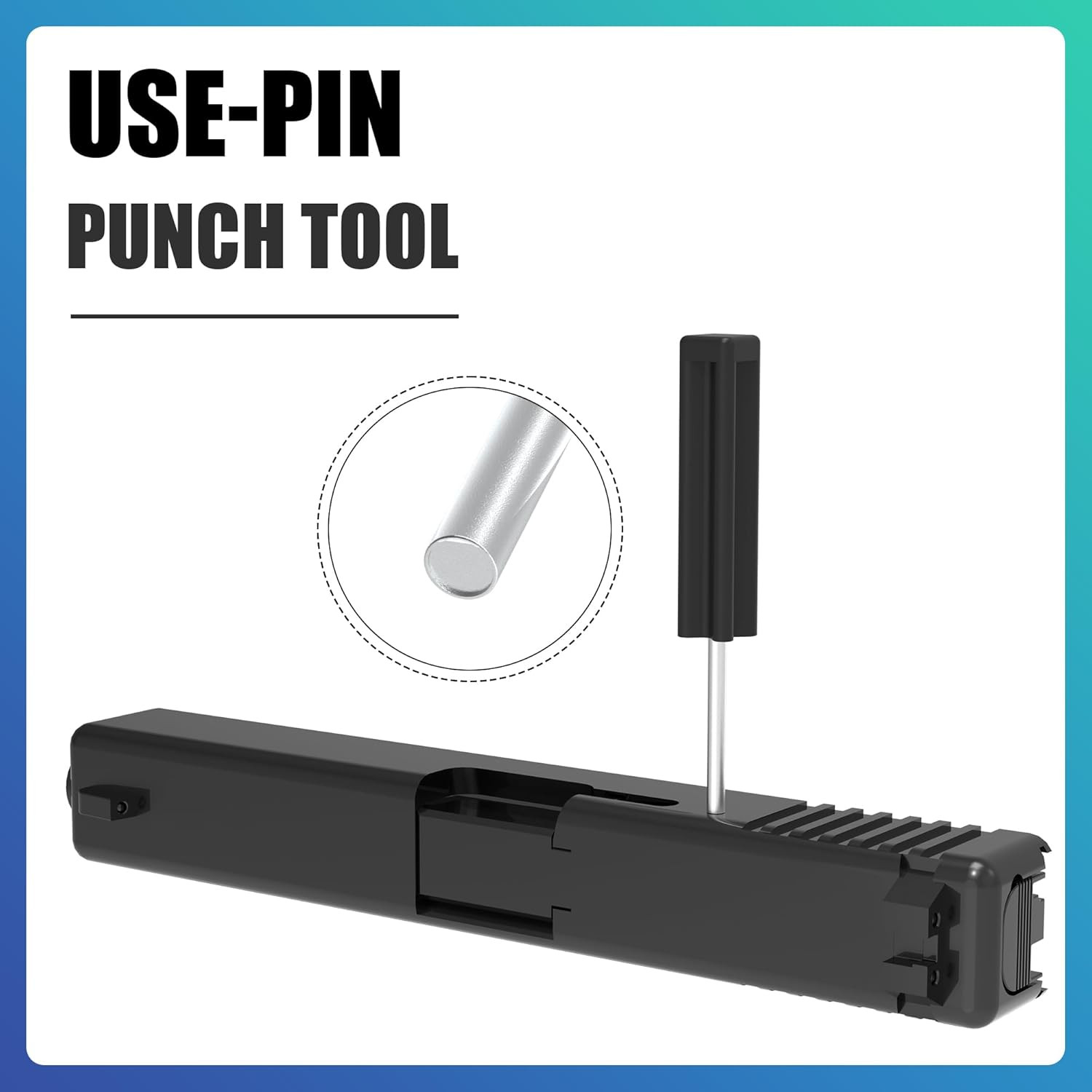 Sight Pusher Tool with Tool Kit, Universal Sight Pusher Heavy Duty for Handguns