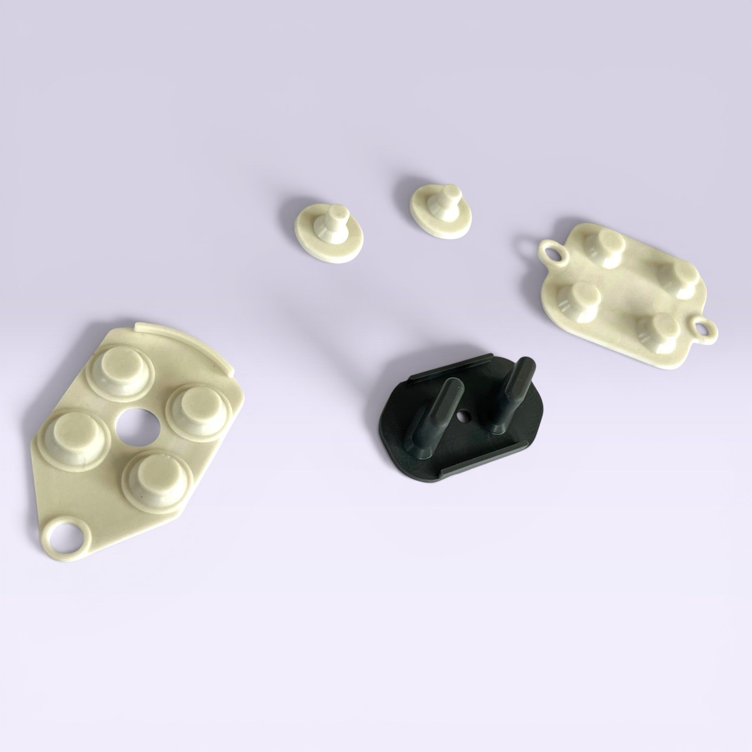 High Quality Super Nintendo SNES Controller Button Pads Buttons Repair Parts Kit