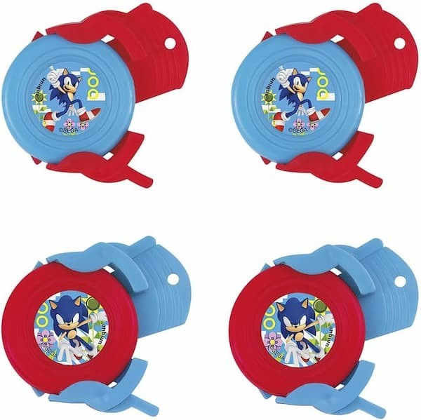 Sonic the Hedgehog Disc Launcher Favors (4 count)