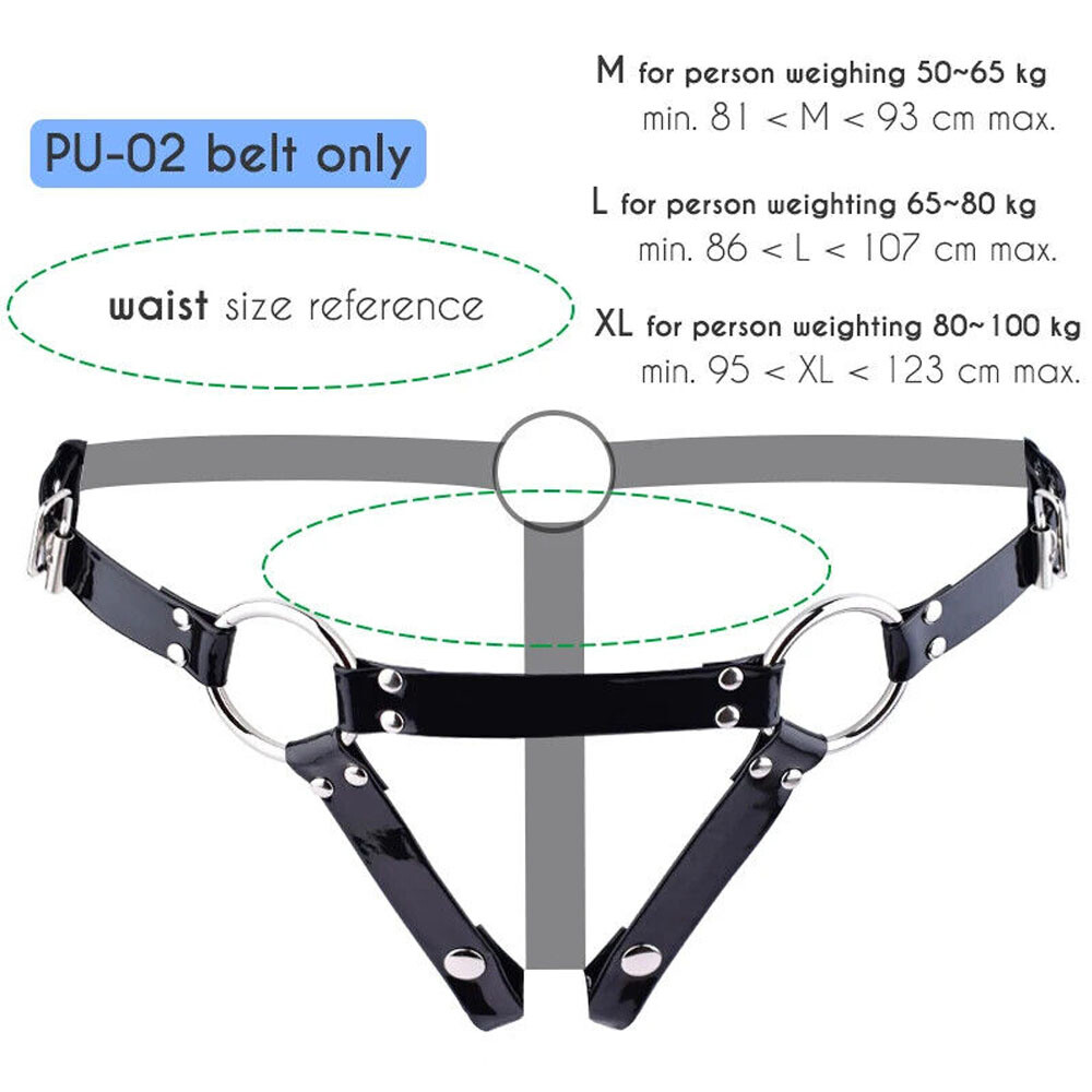 Male Chastity Cage Belt Elastic Auxiliary Adjustable Strap Underwear Accessories