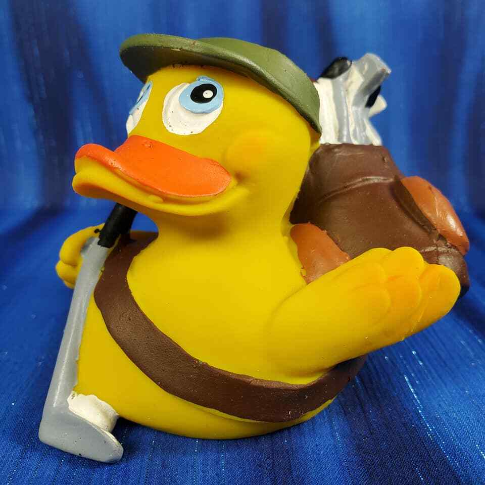 Duck the Golf Golfer Rubber Duck New!