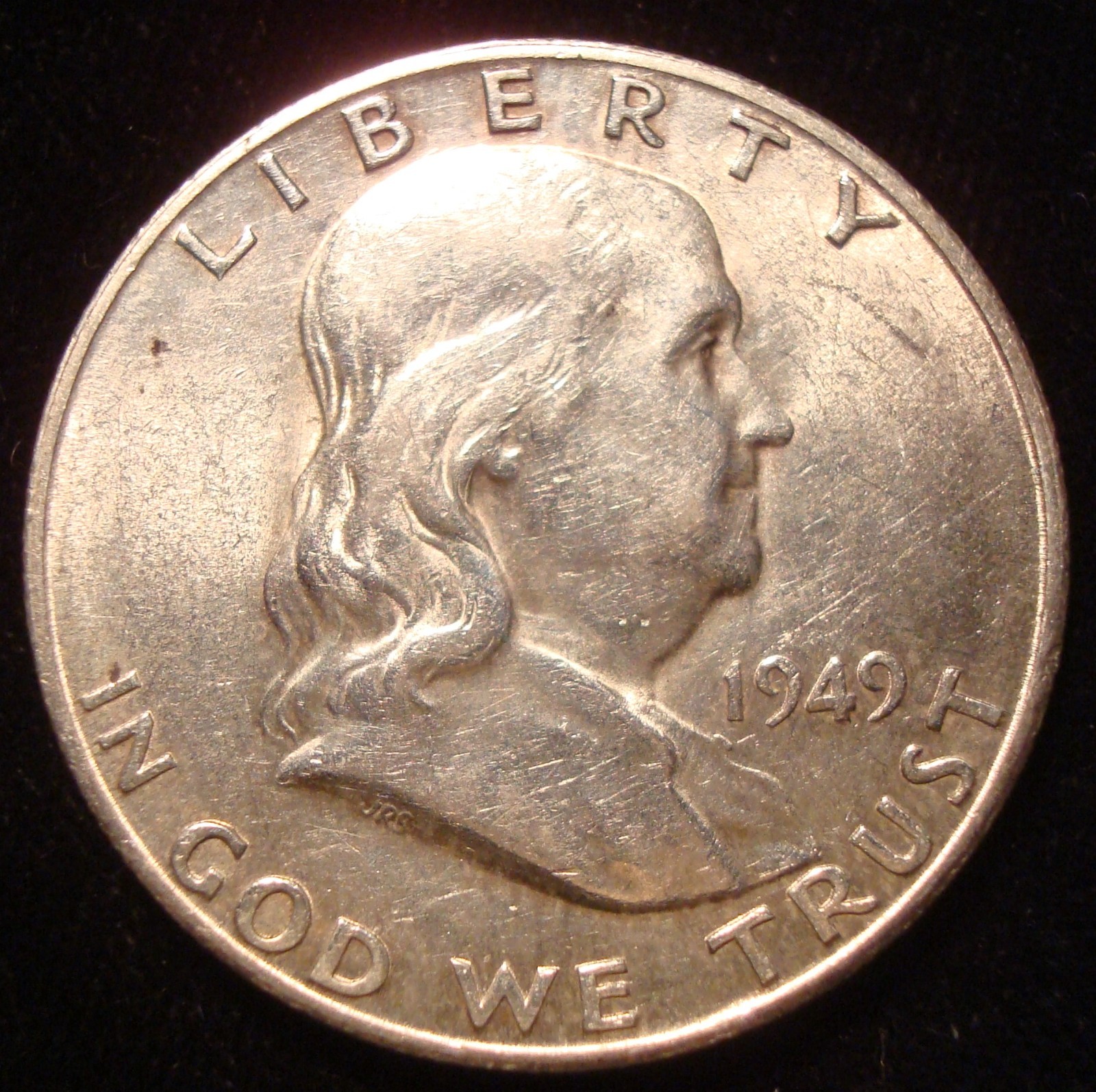 1949-S FRANKLIN HALF DOLLAR