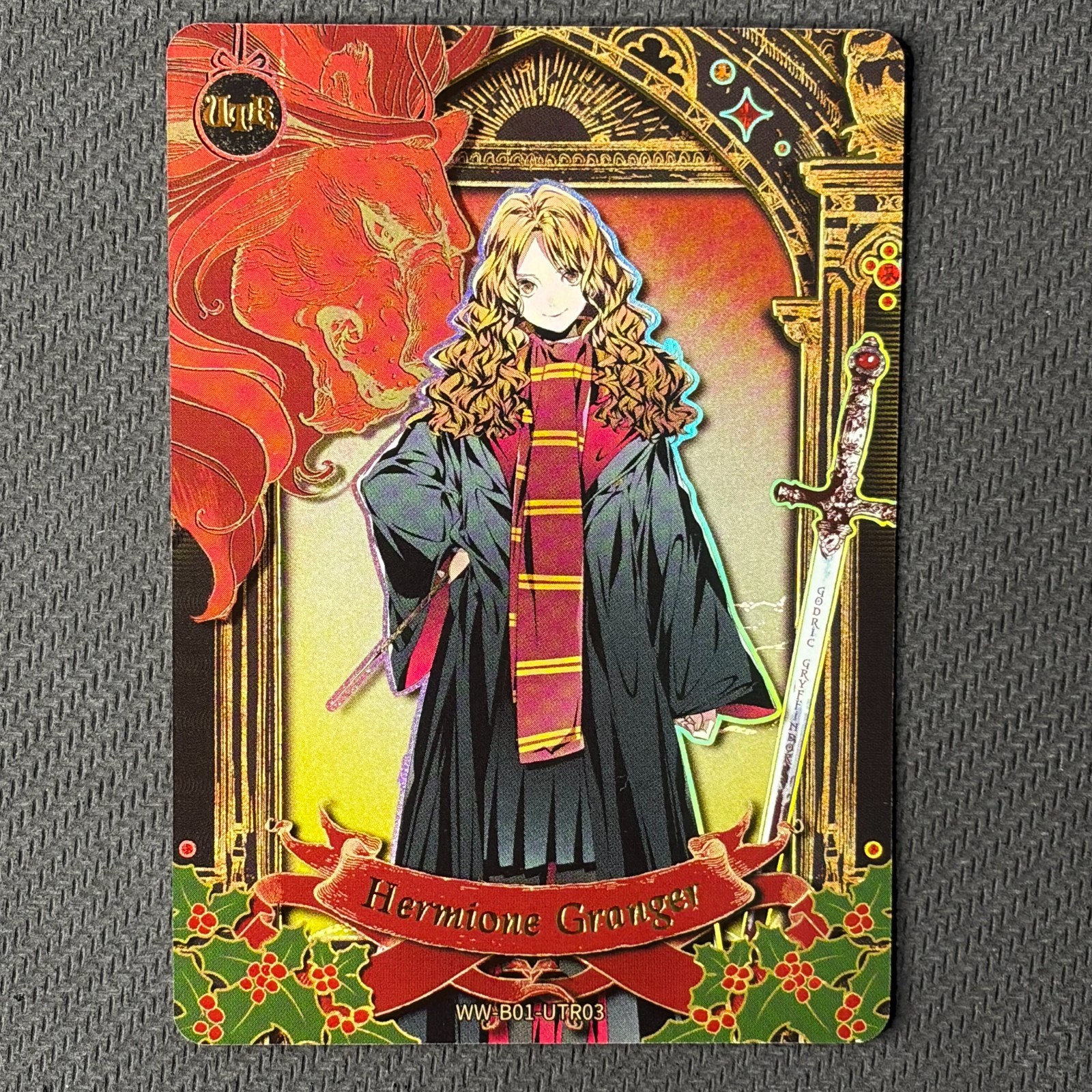 Hermione Granger -2025 Kayou Harry Potter Fantastic Beasts UTR Card WW-B01-UTR03