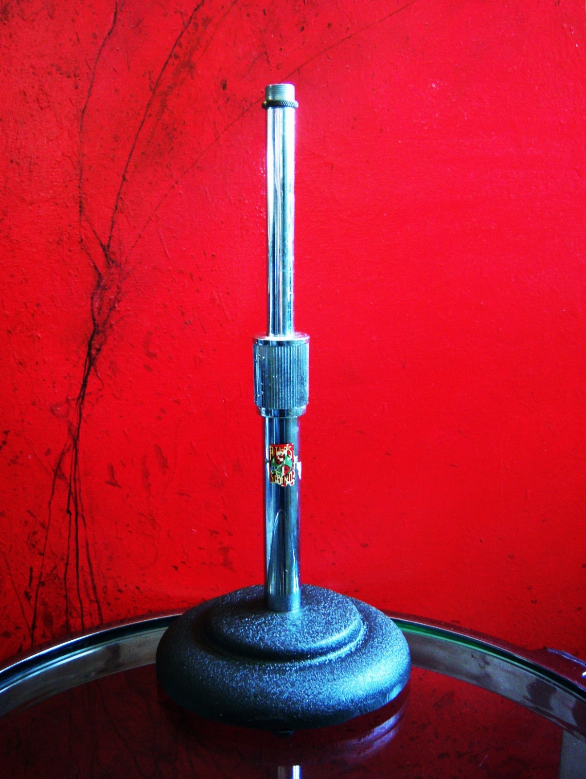 Vintage RARE 1940's Atlas DS-7 microphone desk stand old Shure Turner DS-5 DS-14