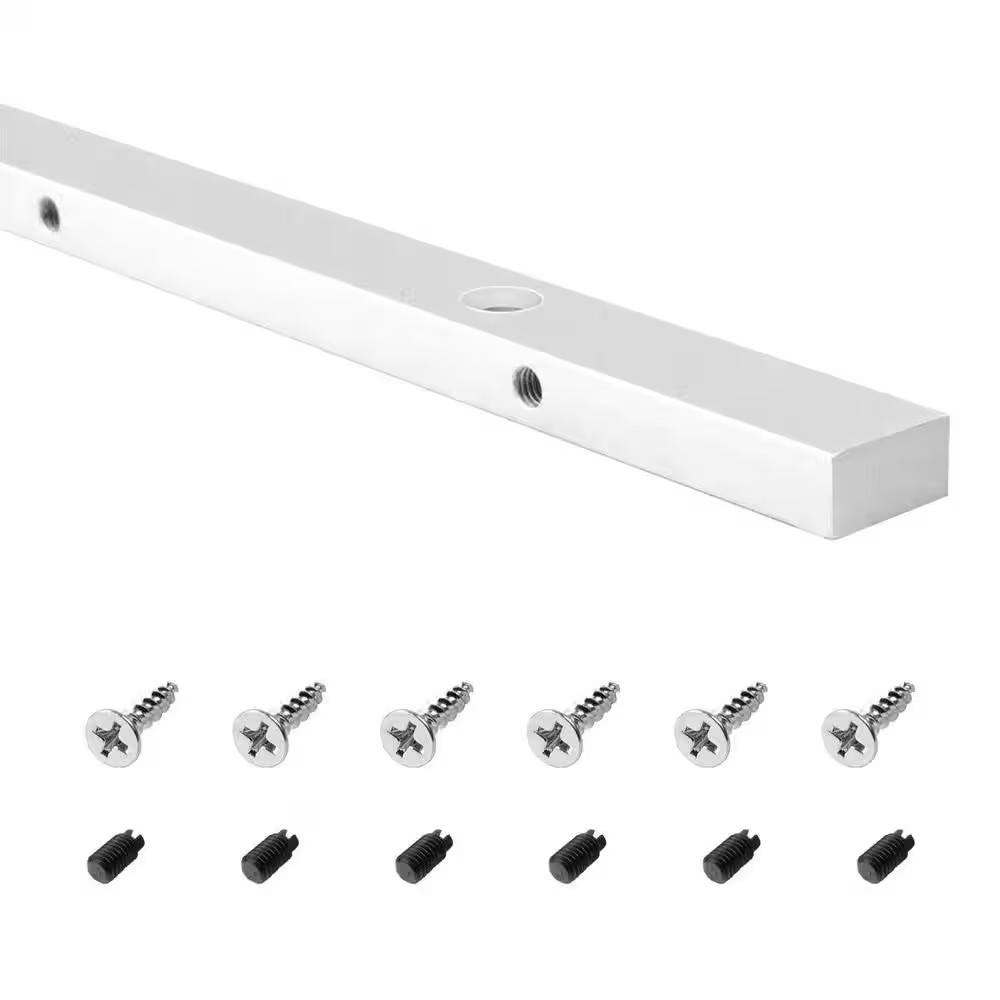 18 In. Miter Gauge Jig and Fixture Bar for Woodworking, Router Table and Band Sa