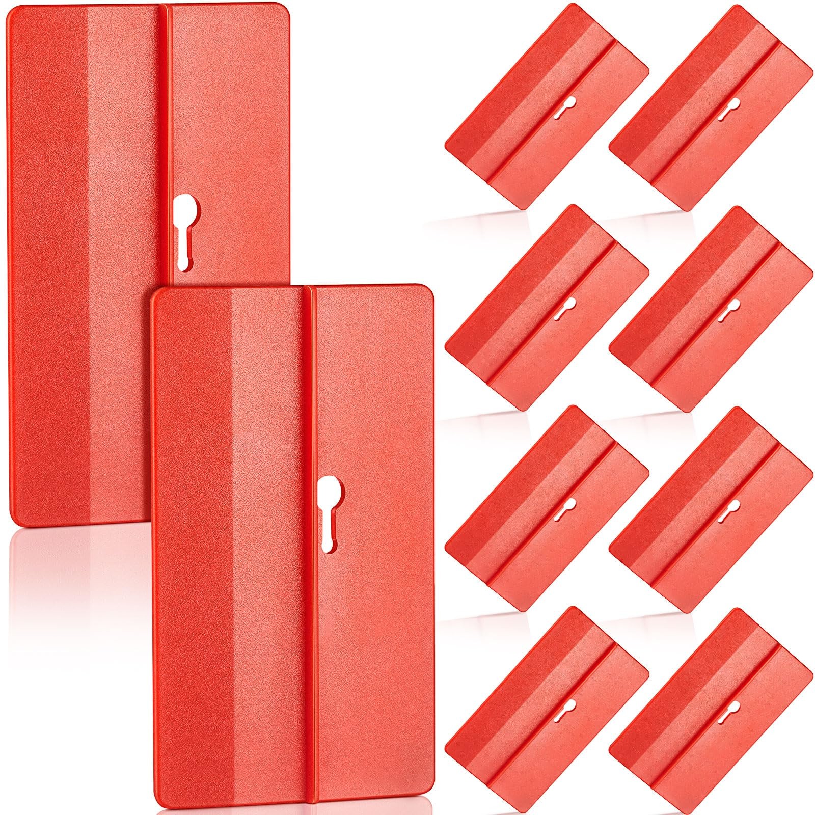 Landical 10 Pcs Drywall Fitting Tool Supports the Board in Place While Red