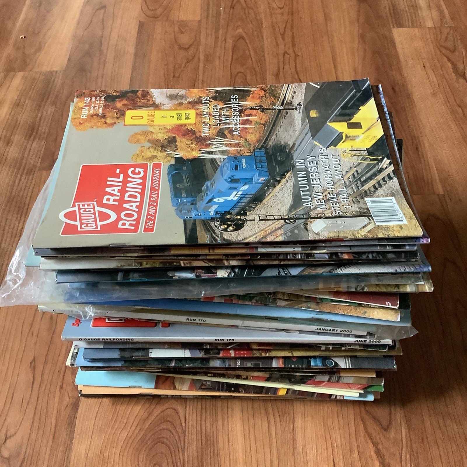 O-Gauge Railroading Magazine Lot of 45 Issues