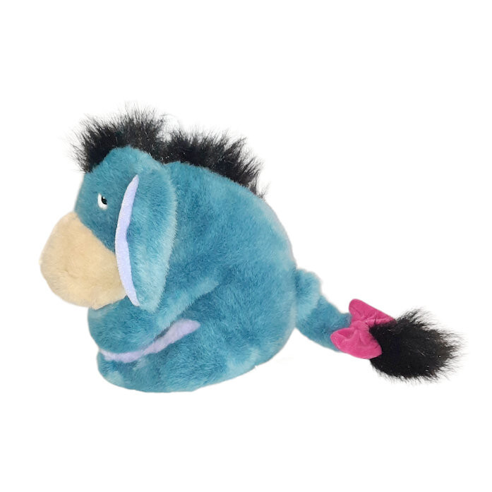 : Disney Winnie The Pooh Eeyore Detachable Tail Plush Stuffed Toy 8"