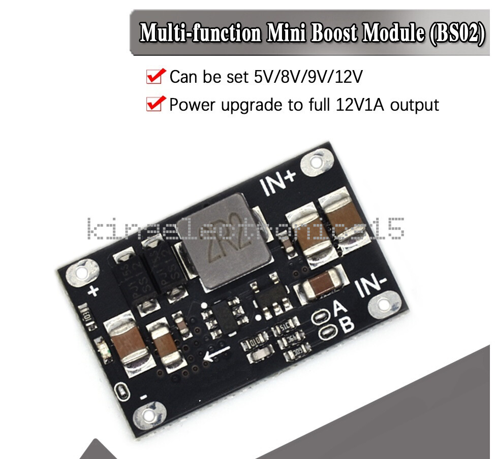 Real 10W DC-DC Multi-function Mini boost module 3V-5.5V to 5V 8V 9V 12V