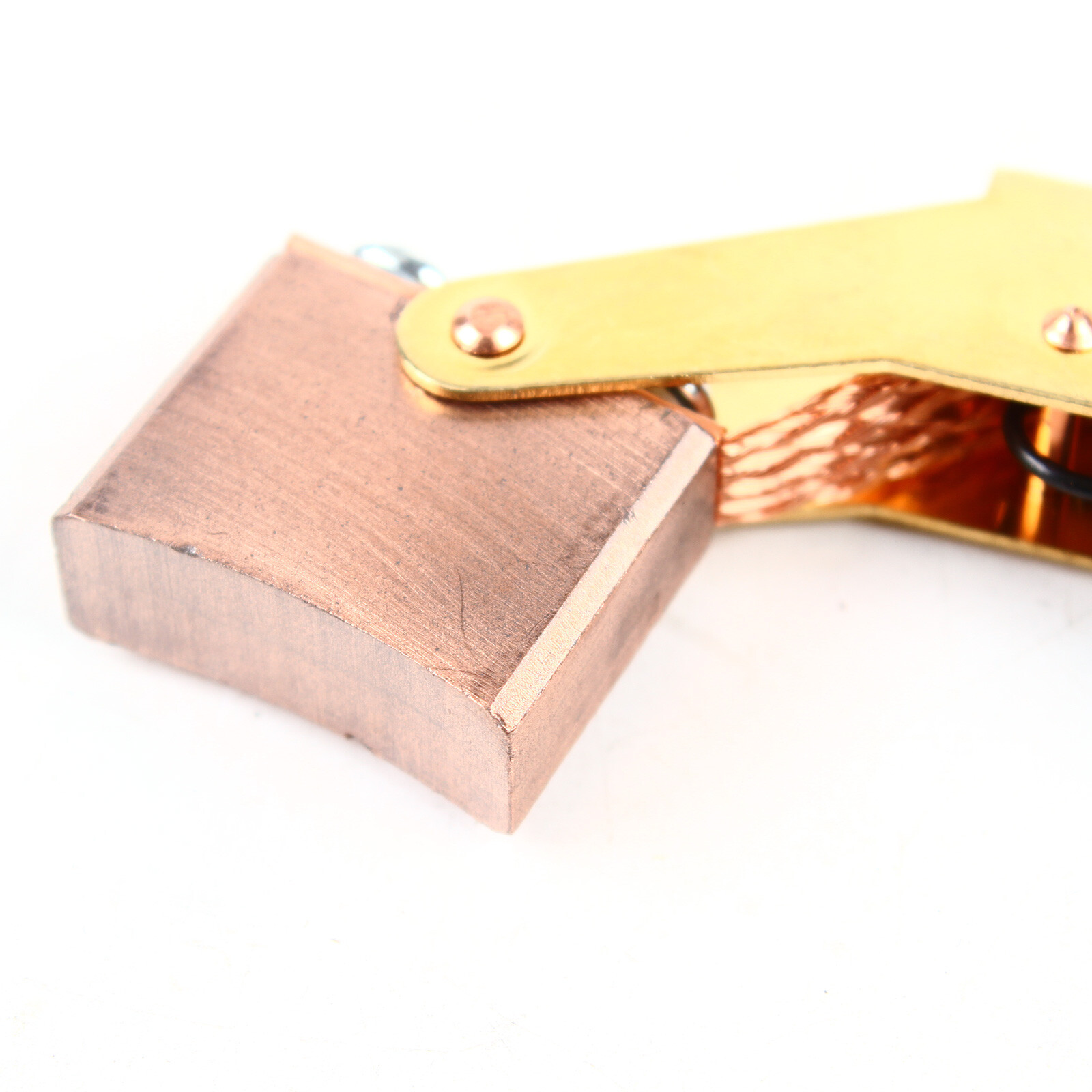 Copper Motor Carbon Brush Herringbone Holder V-shape For Slip Ring 12.5*32mm USA