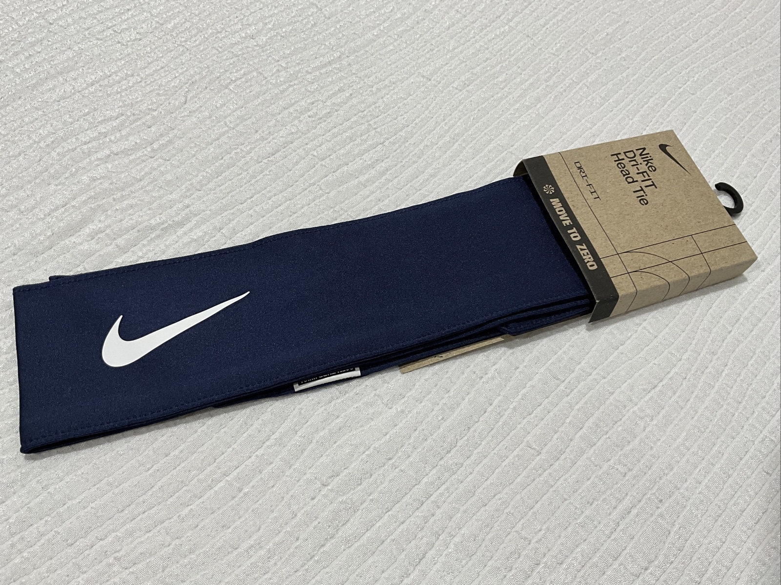Nike Dri-Fit Head Tie Adult Unisex Navy/White New!!