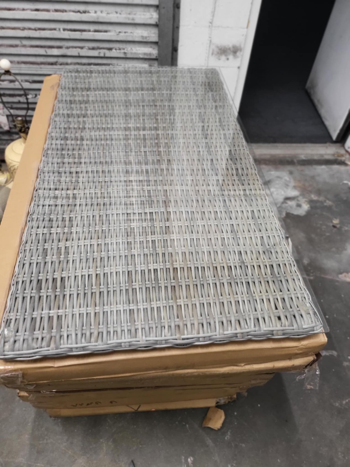 CofeTable Glass Top 26"x 48"Rectangle Tempered  Thick Flat Polish Edge