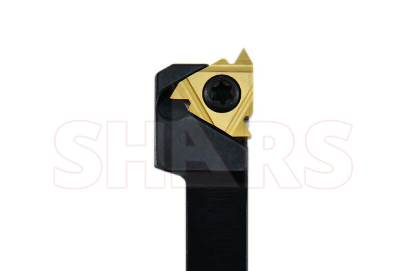 Shars 3/8 x 2-1/2 LH Indexable External Threading Tool Holder IR16 Insert NEW P]