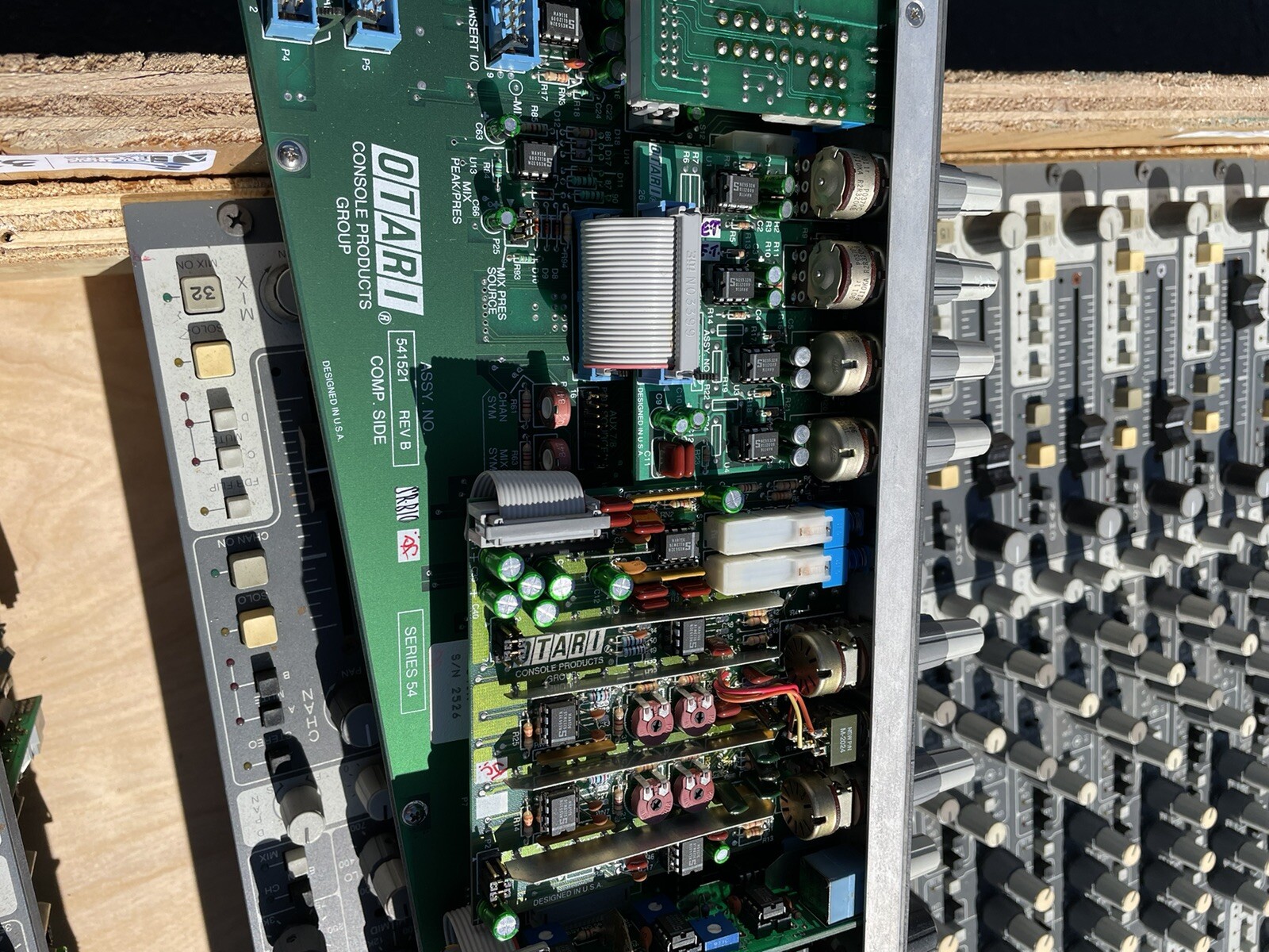 Otari Series 54 – Control Room Module Stereo - 36 Channels for console mixer