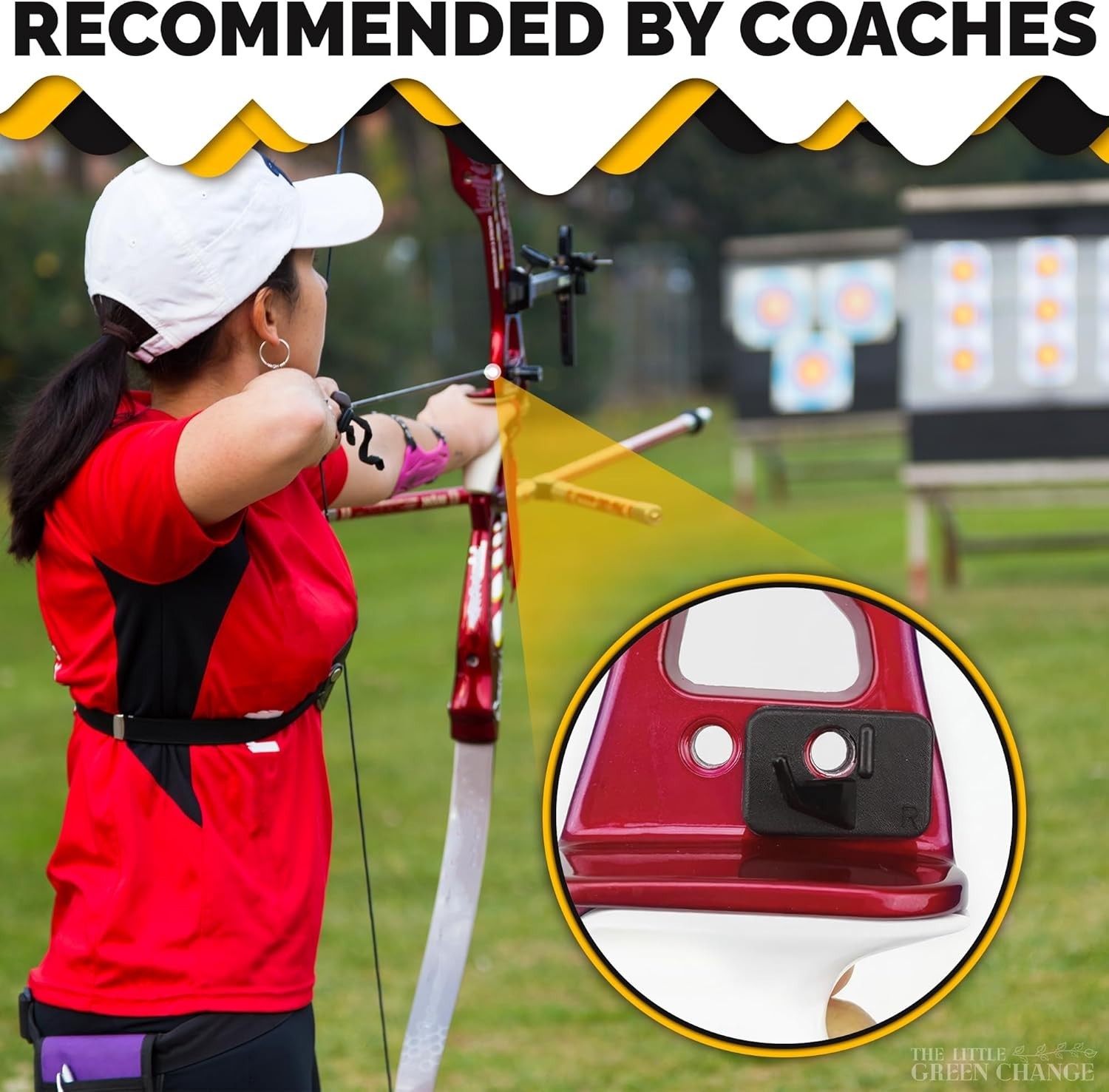 Right-Hand Recurve Bow Arrow Rest - 6 Durable Self-Adhesive Rests for Precision