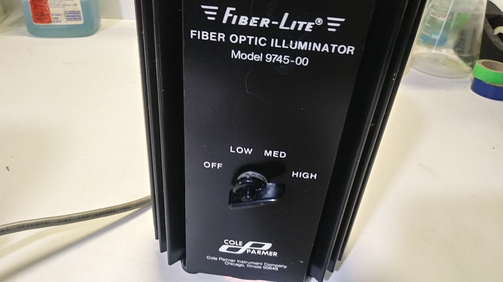 Cole-Parmer Fiber-Lite Optic Illuminator Model 9745-00
