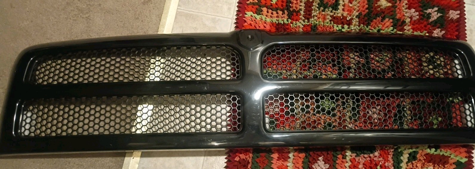 Front Grille 94-02 Dodge Ram 1500 2500 3500 Honeycomb Black