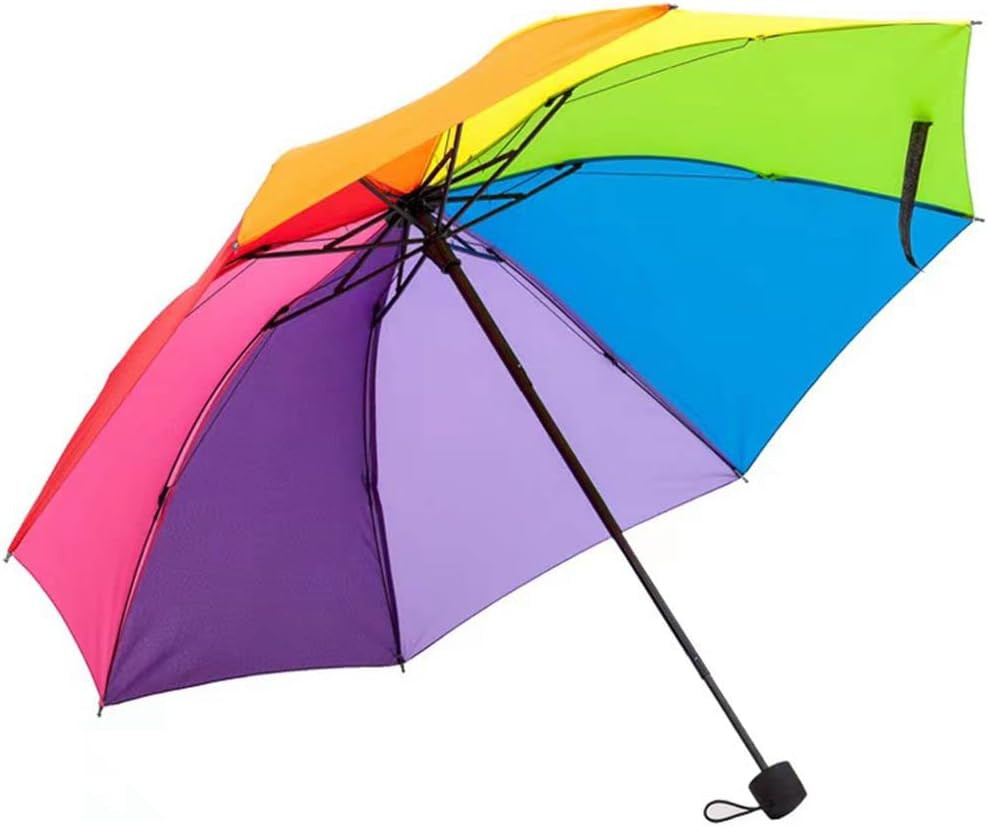 Automatic Travel Umbrella Windproof Small and Sturdy Steel Shaft Mini Folding