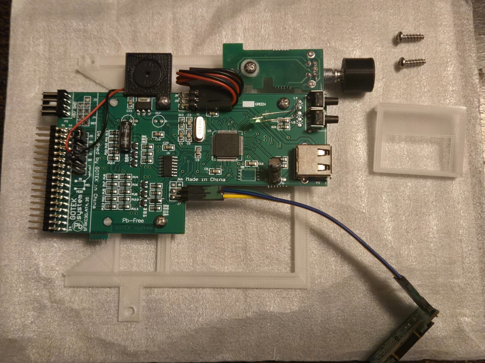 Amiga 1200 Gotek Custom Mount USB Floppy Emulator - Complete Kit with Gotek