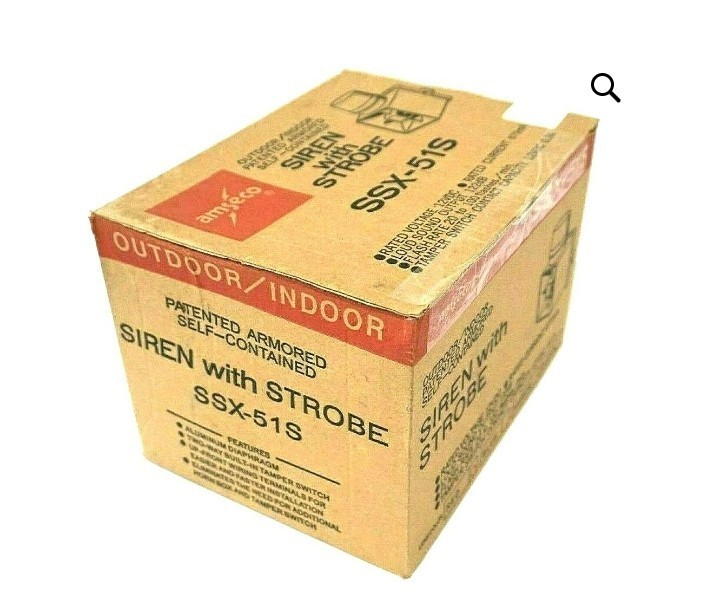 AMSECO SSX-51 SELF-CONTAINED SIREN - NEW (PQY35)