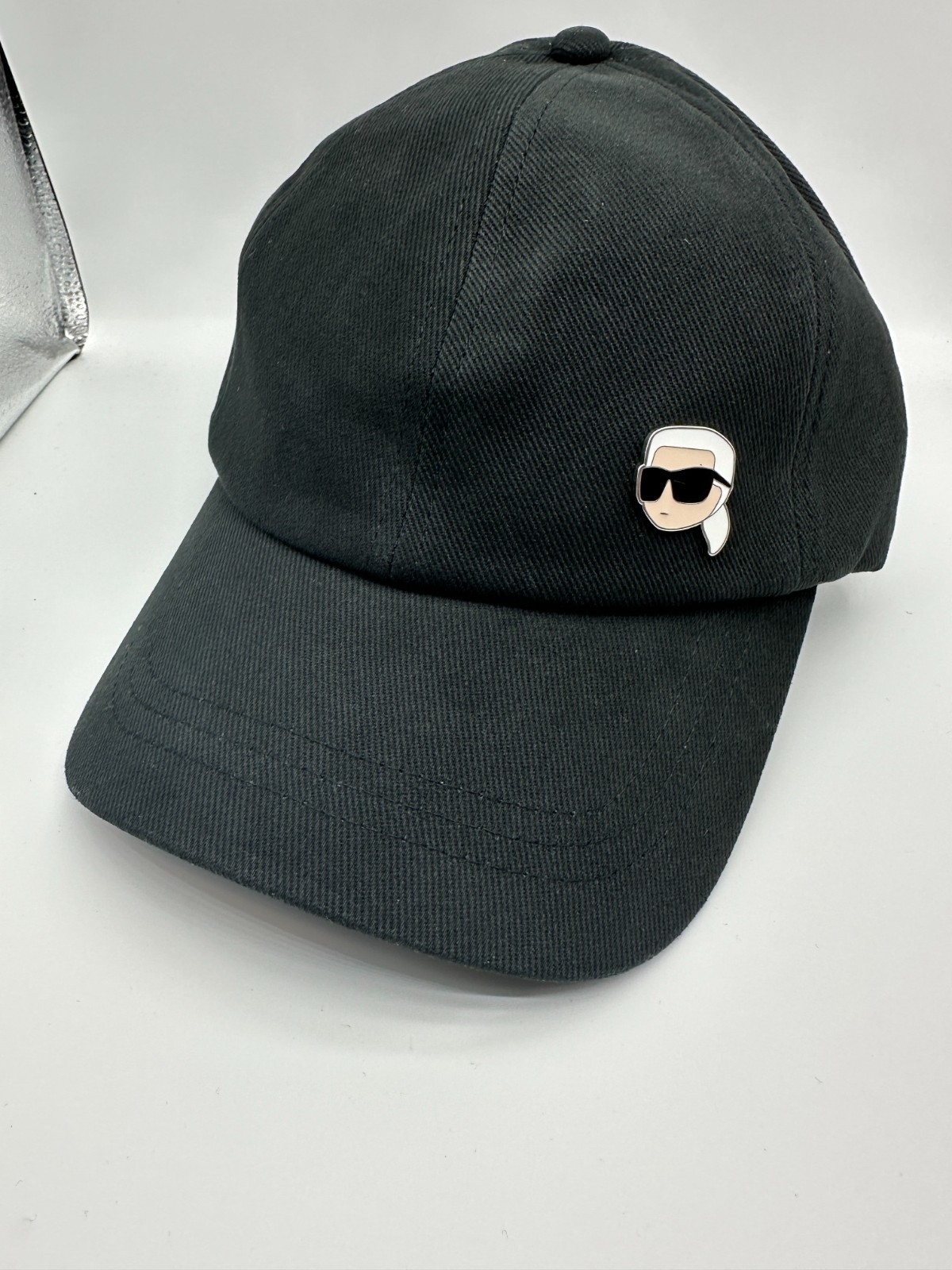 Karl Lagerfeld K/IKONIK Baseball Cap Unisex Adjustable One Size