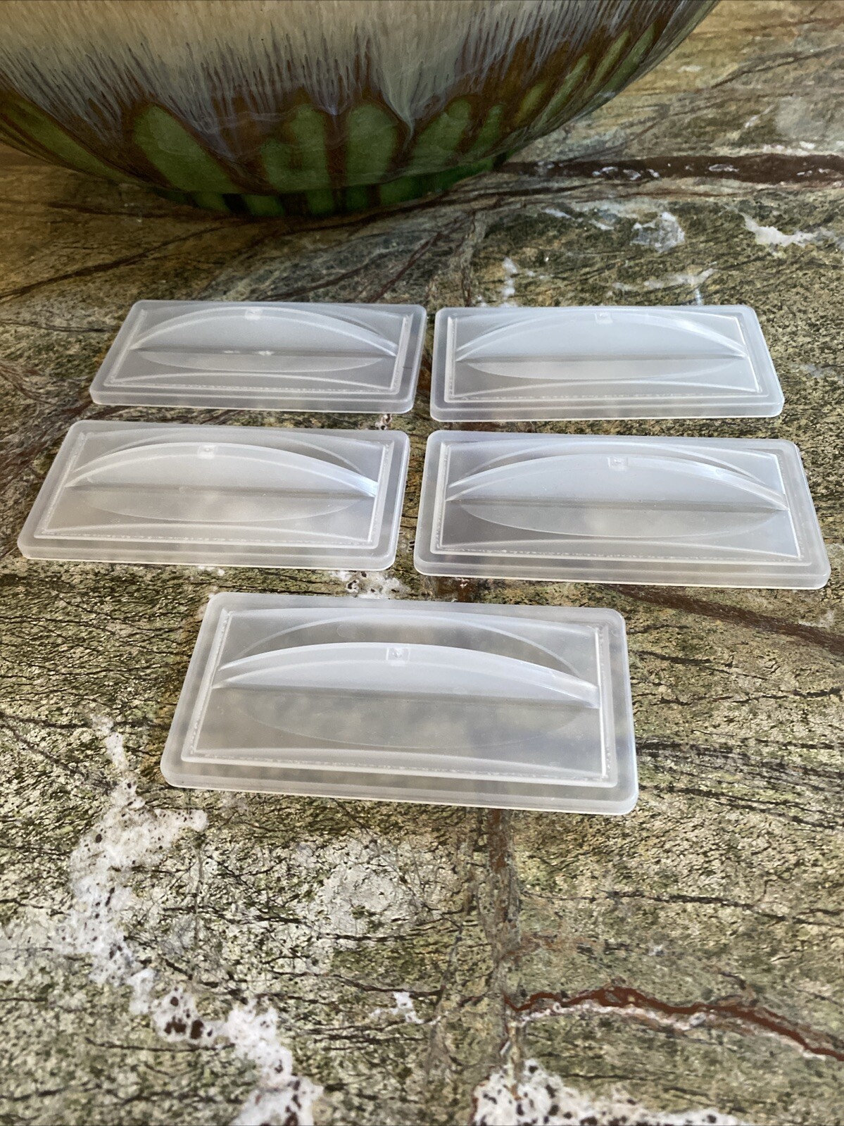 Sakura Tissue-Tek Plastic Microscope Slide Staining Dish Replacement Lids Lot 5