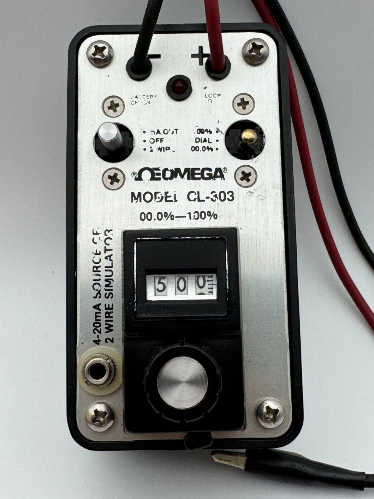 Omega 4-20ma Process Current Simulator CL-303   1431
